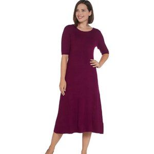 Whisper Knit  by Louis Dell Olio Knee Length Swing Dress